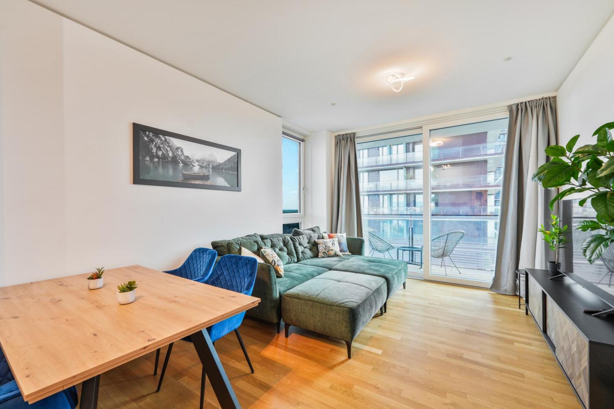 Vienna Sky Apartment I Rooftop Pool I Netflix Buitenkant foto