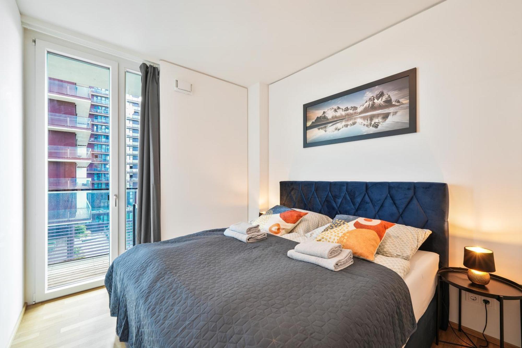 Vienna Sky Apartment I Rooftop Pool I Netflix Buitenkant foto