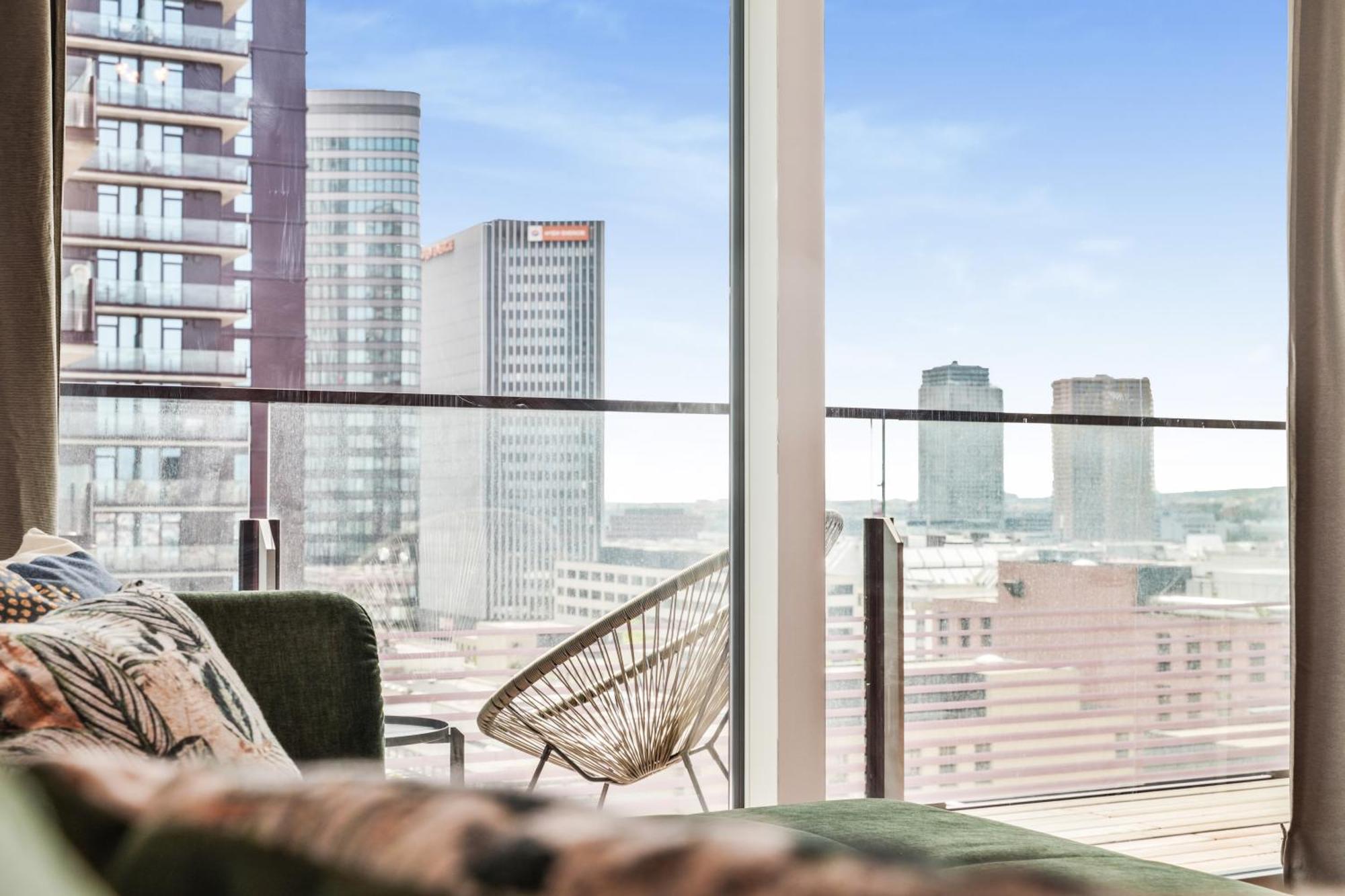 Vienna Sky Apartment I Rooftop Pool I Netflix Buitenkant foto